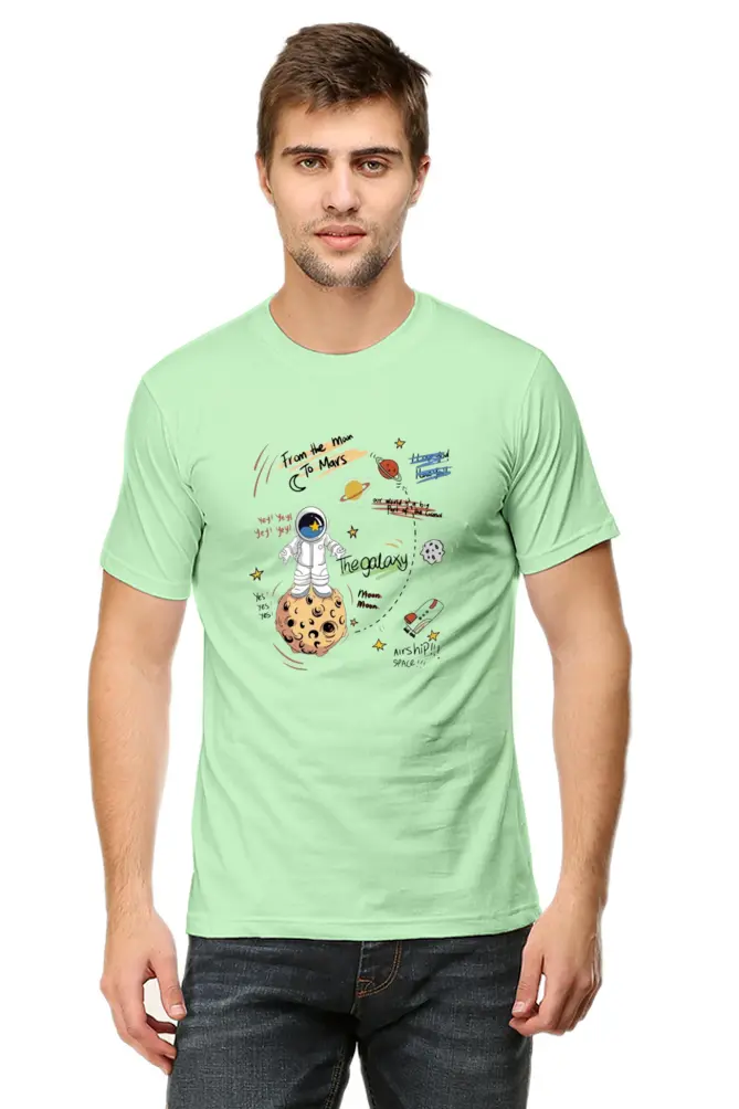 Sky T shirt(Light Green) (S)