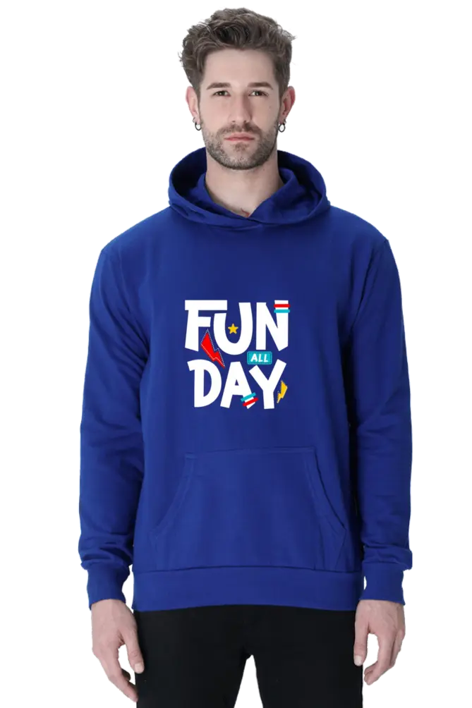 men hooded sweatshirt (S)