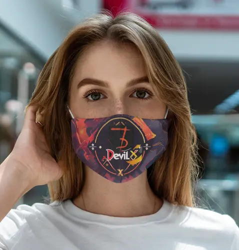 You are Devil Face Mask