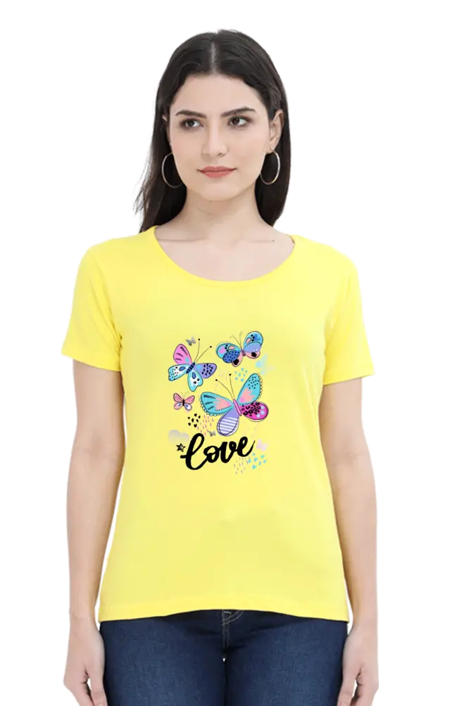 girls butterfly t shirt