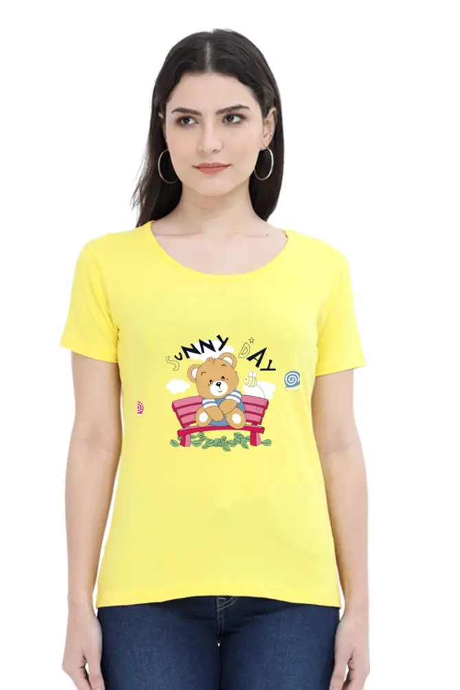 funny yellow t shirt (S)