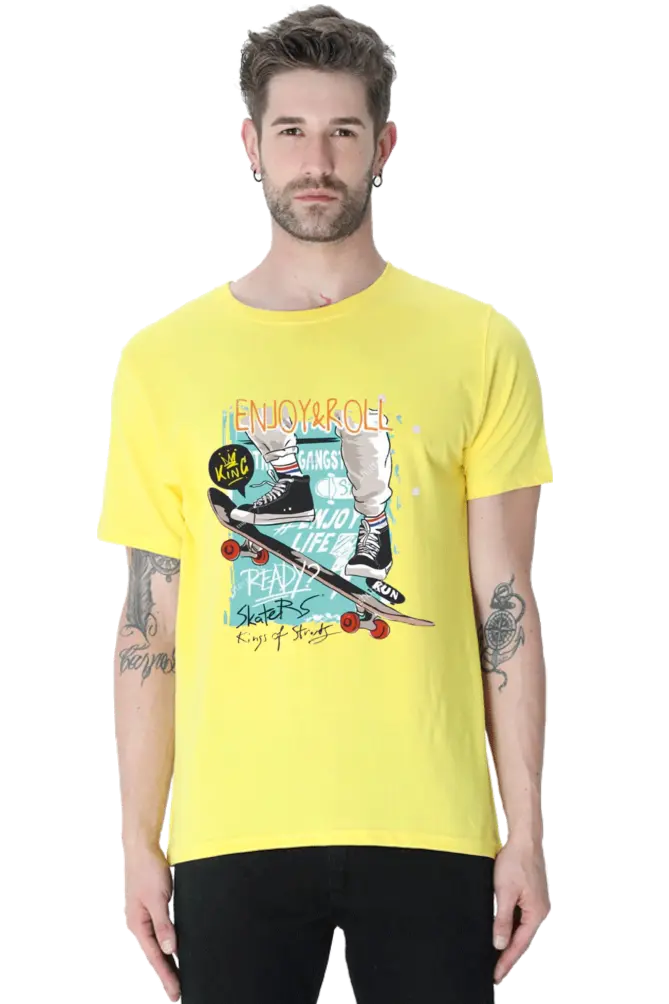 Enjoy Roll T shirt (S)
