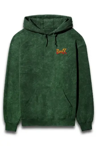 Acid green men hoddies