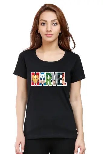 MarvelBlack Tshirt
