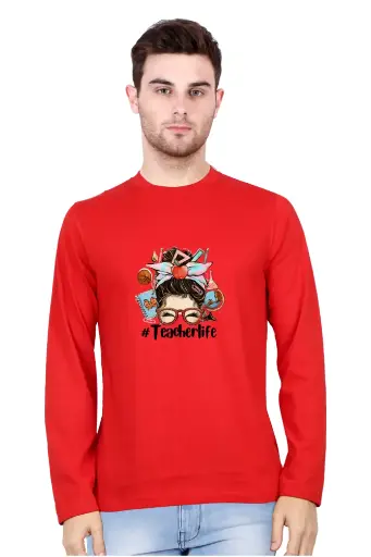 Teacher Men Full T shirt